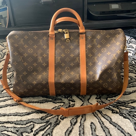 Louis Vuitton Handbags - Louis Vuitton Keepall 50 Bandoliere Monogram